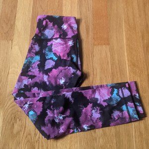 Lululemon | Wunder Under Crop III Midnight Bloom